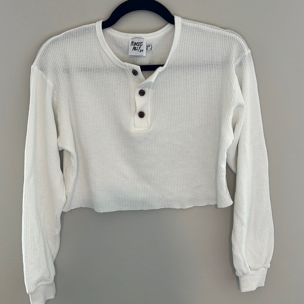 Princess Polly Cropped Henley